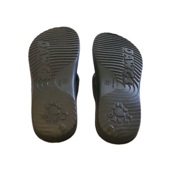 NEW - DAWGS Men’s Flip Flops Sandals Unisex- Size 10 EU 44 - Black NWOB - Picture 3 of 4